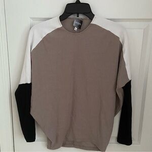 Women’s ribbed colorblock top